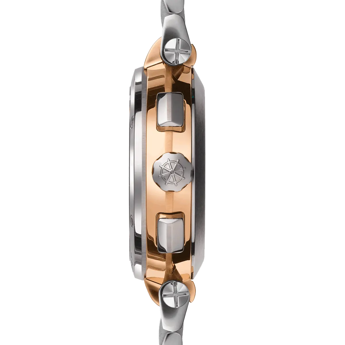 NEWPORT – CHRONOGRAPHE LADY – BICOLORE & NACRE – Image 4
