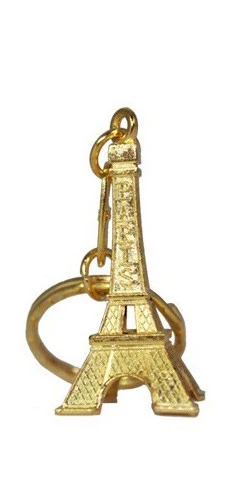 Porte-clés Tour Eiffel doré – Image 2