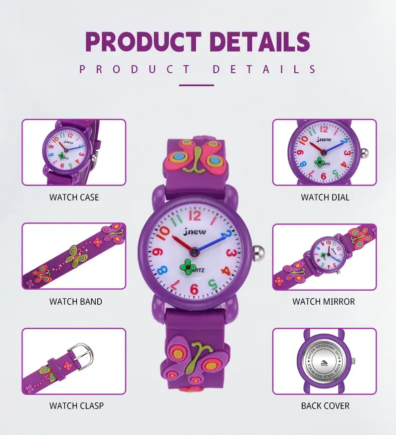 Montre Fille Papillon à Quartz – Image 3