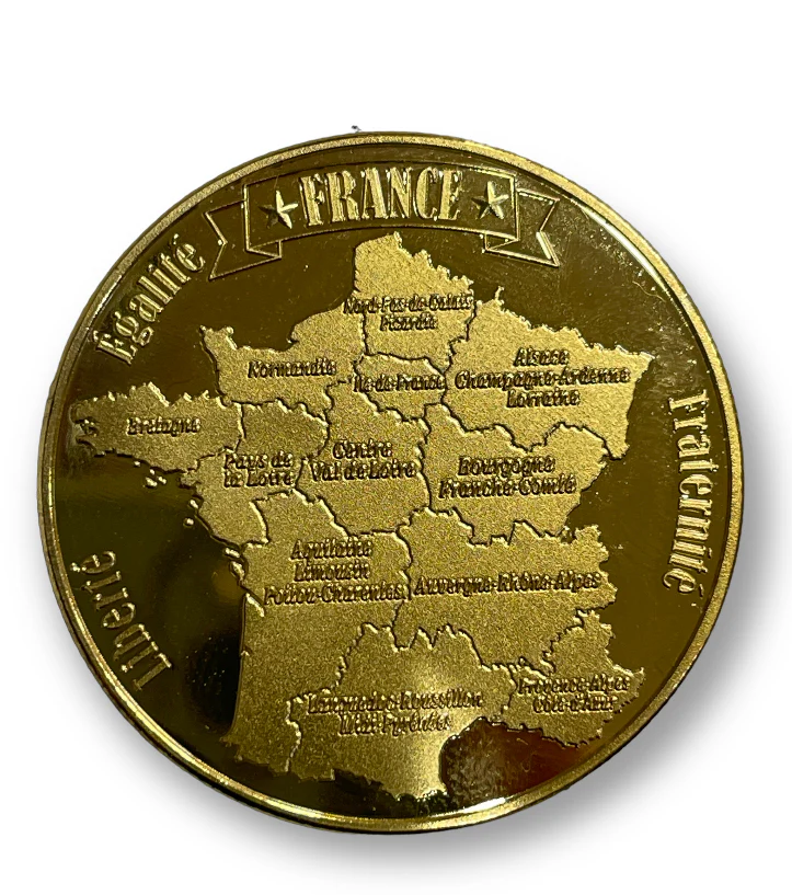 2 Médailles de collection souvenirs Paris – Image 5